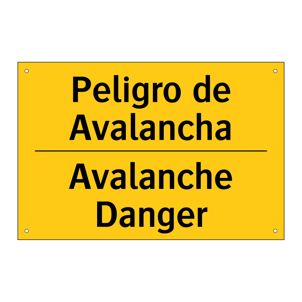 Peligro de Avalancha - Avalanche Danger