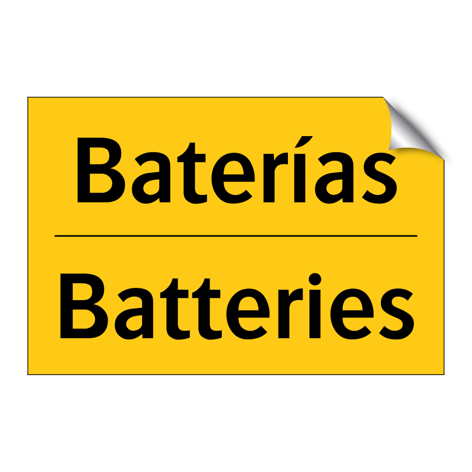 Baterías - Batteries