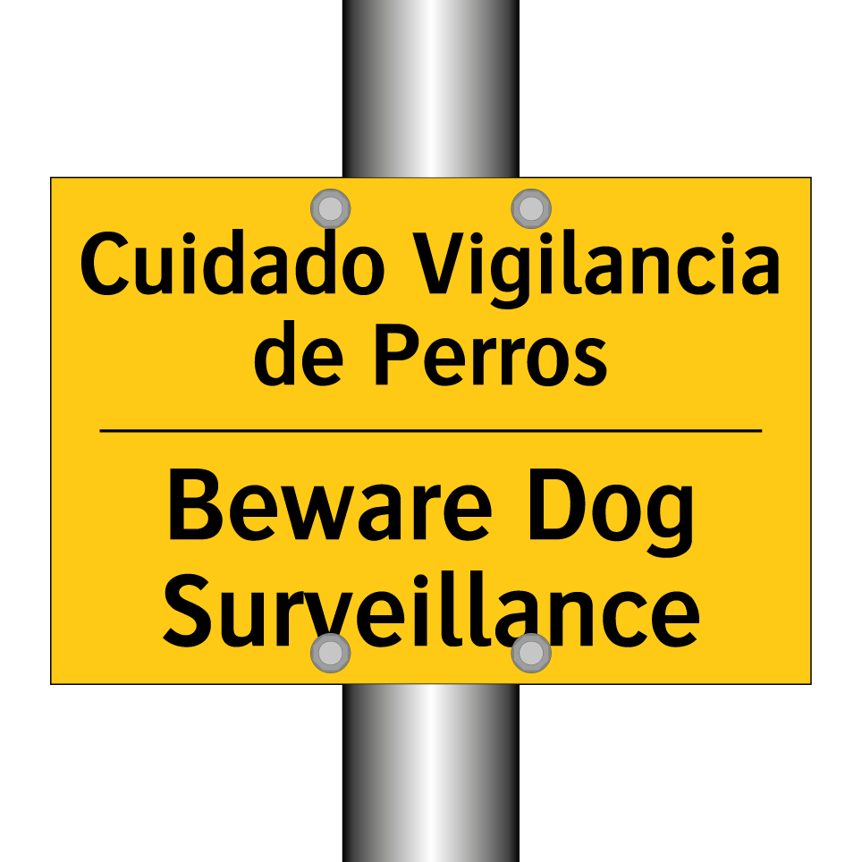Cuidado Vigilancia de Perros - Beware Dog Surveillance