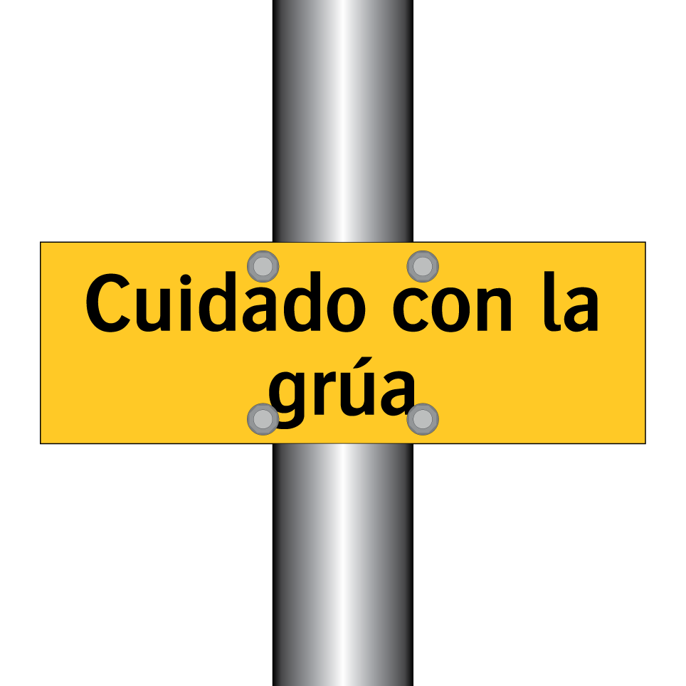 Cuidado con la grúa