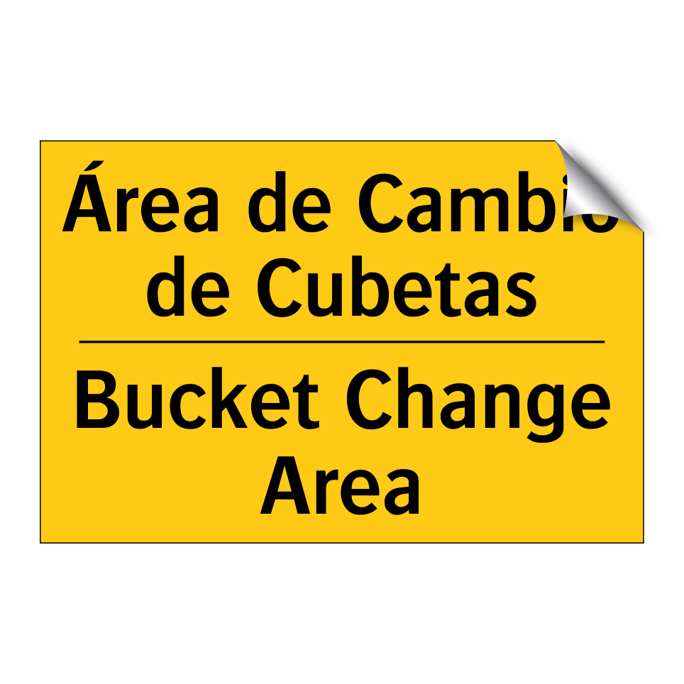Área de Cambio de Cubetas - Bucket Change Area