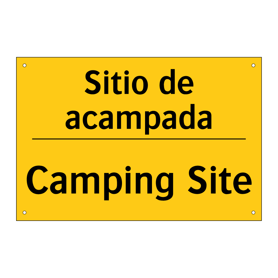 Sitio de acampada - Camping Site