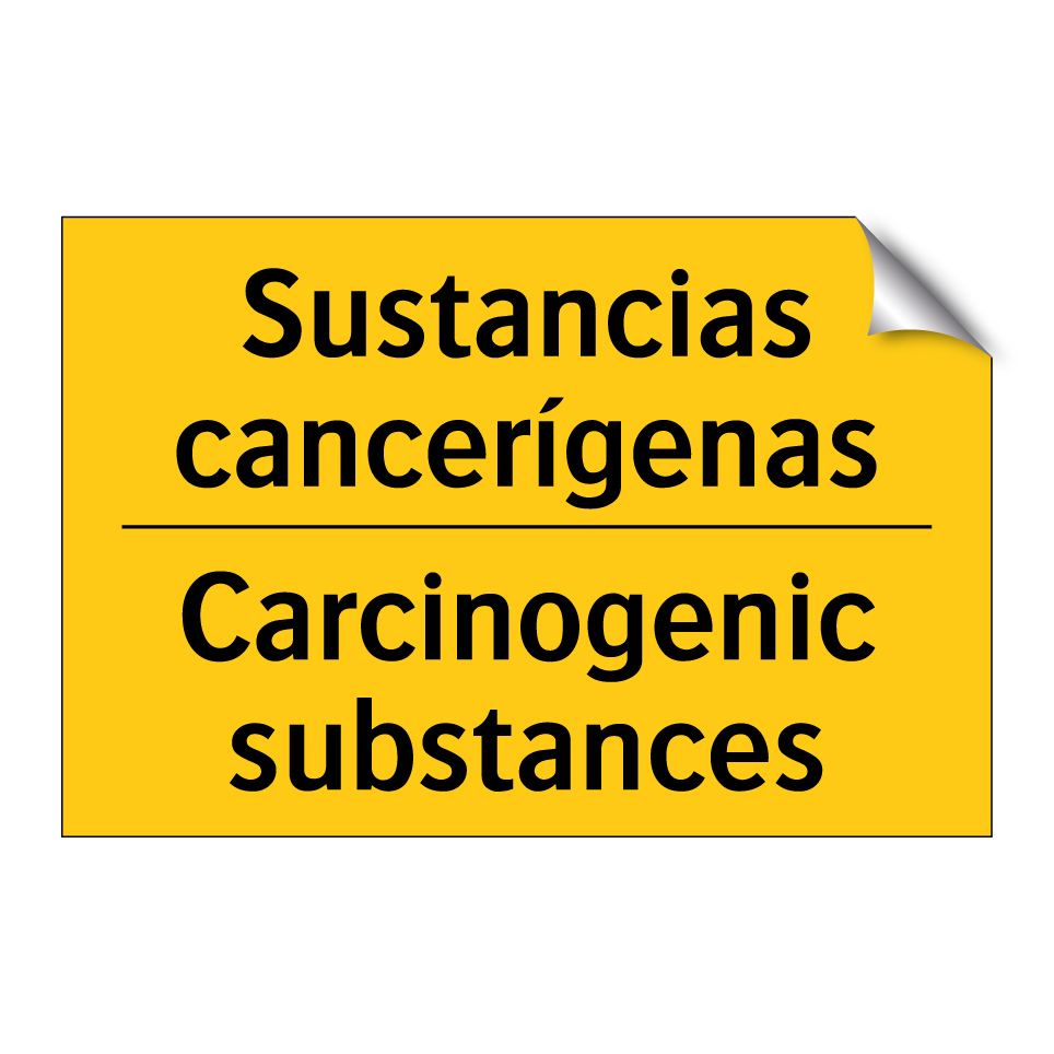 Sustancias cancerígenas - Carcinogenic substances