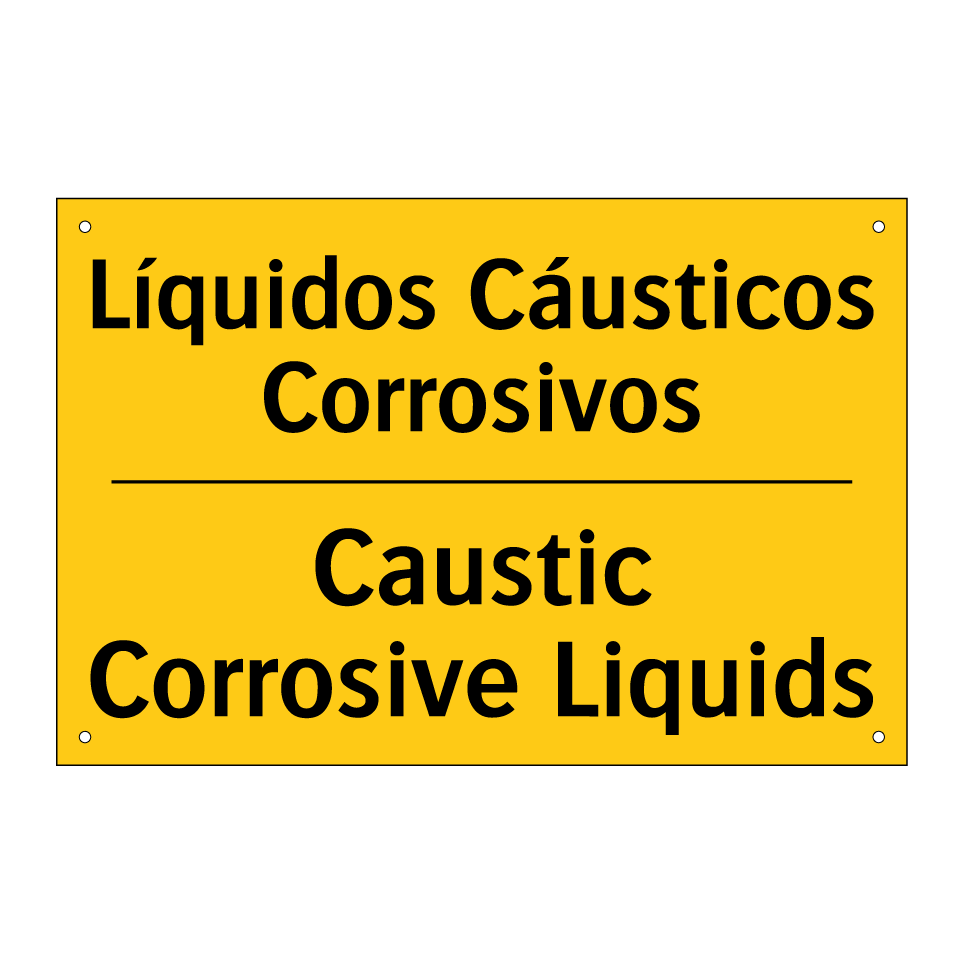 Líquidos Cáusticos Corrosivos - Caustic Corrosive Liquids