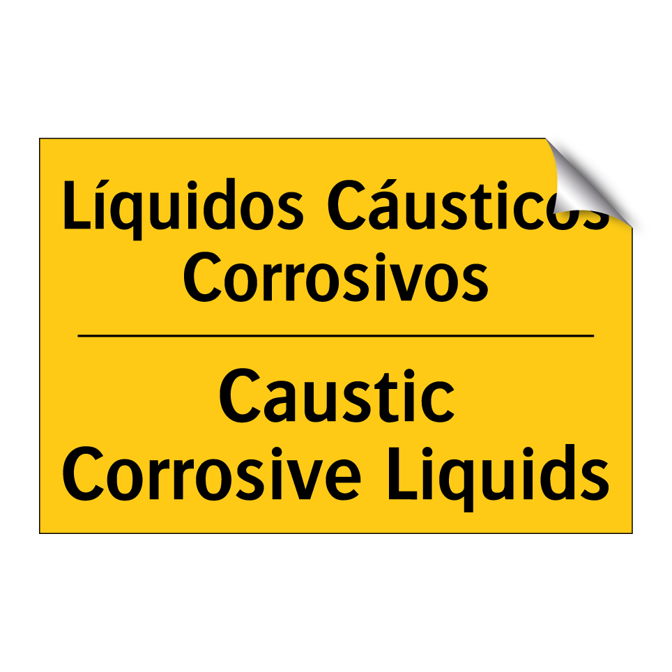 Líquidos Cáusticos Corrosivos - Caustic Corrosive Liquids