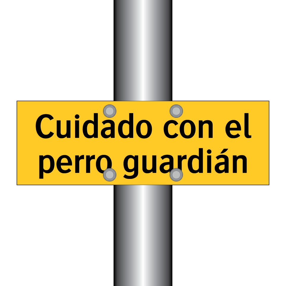 Cuidado con el perro guardián