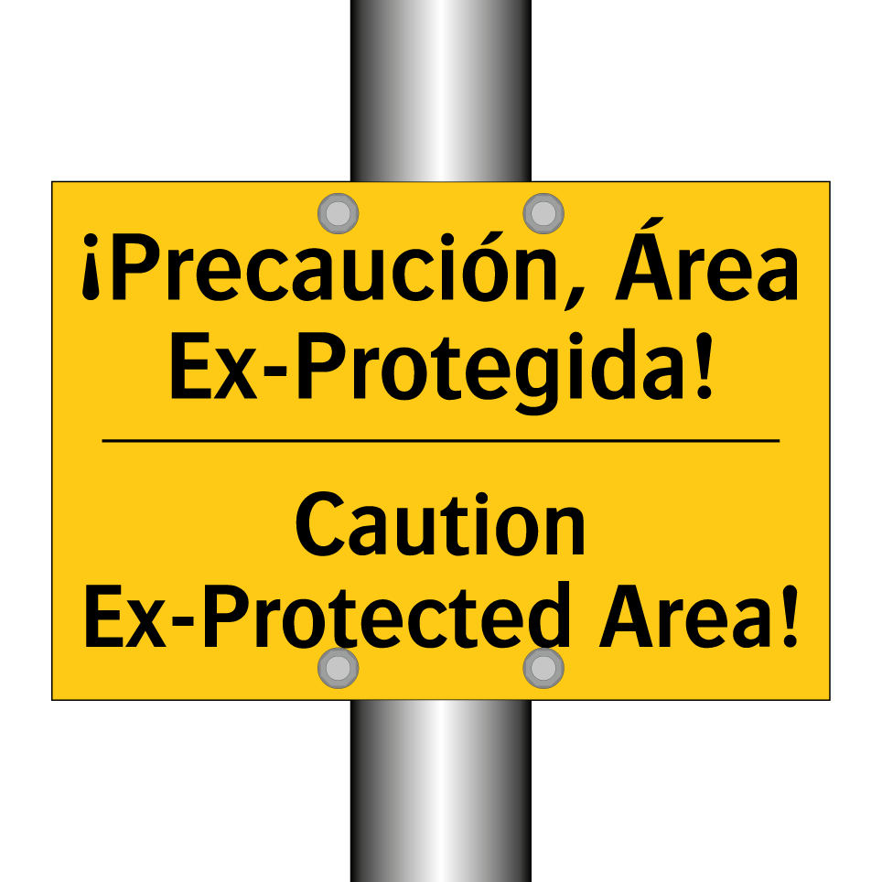 ¡Precaución, Área Ex-Protegida! - Caution Ex-Protected Area!