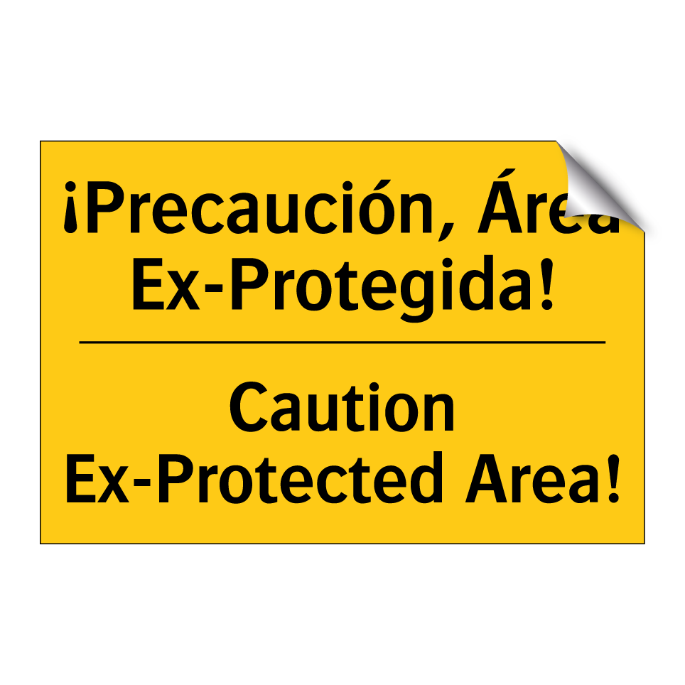 ¡Precaución, Área Ex-Protegida! - Caution Ex-Protected Area!