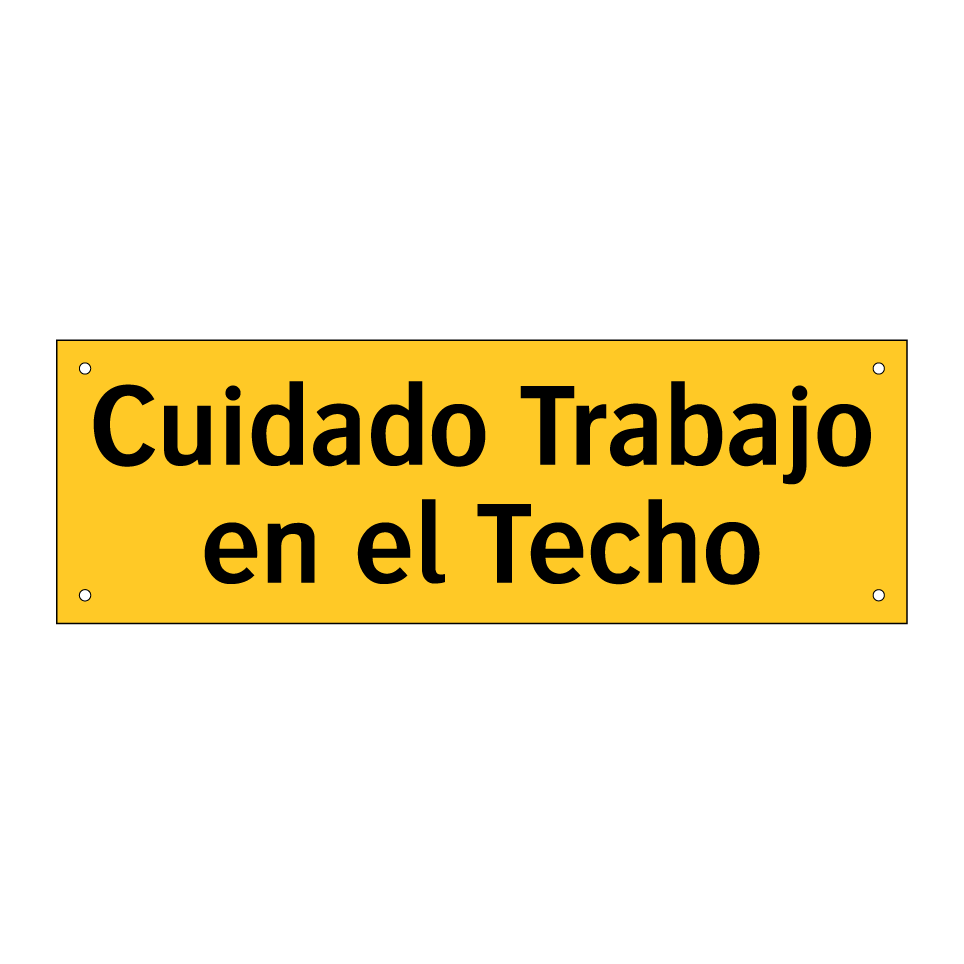 Cuidado Trabajo en el Techo