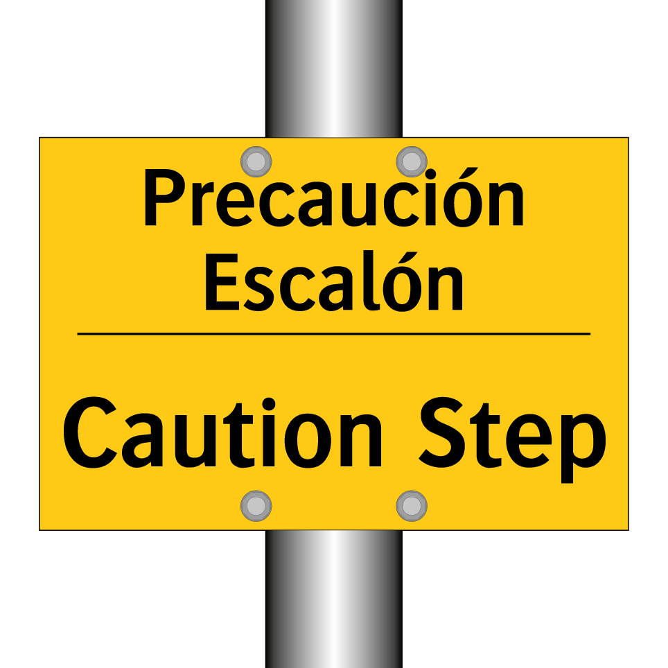 Precaución Escalón - Caution Step