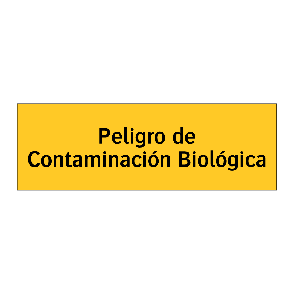 Peligro de Contaminación Biológica