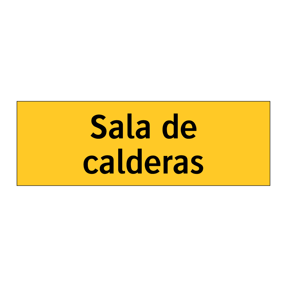 Sala de calderas