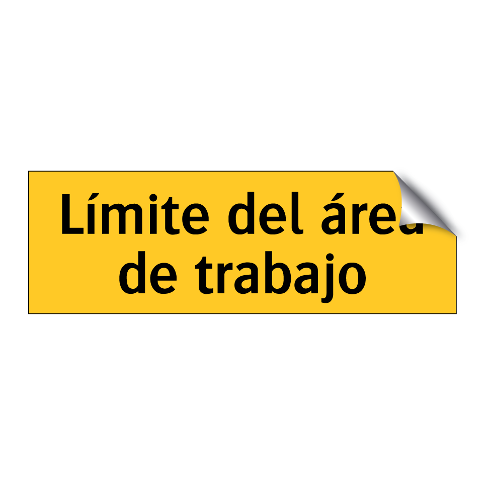 Límite del área de trabajo