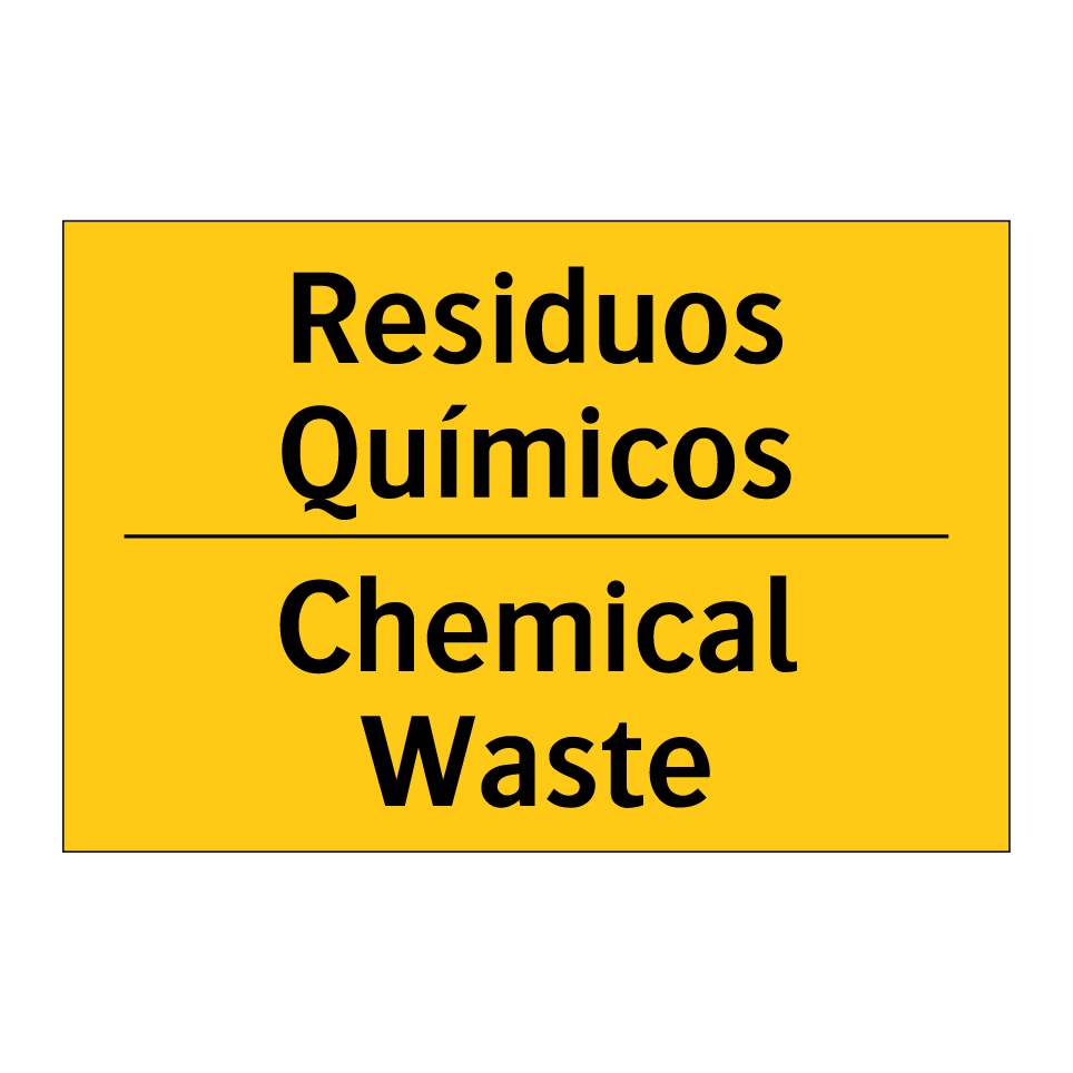 Residuos Químicos - Chemical Waste