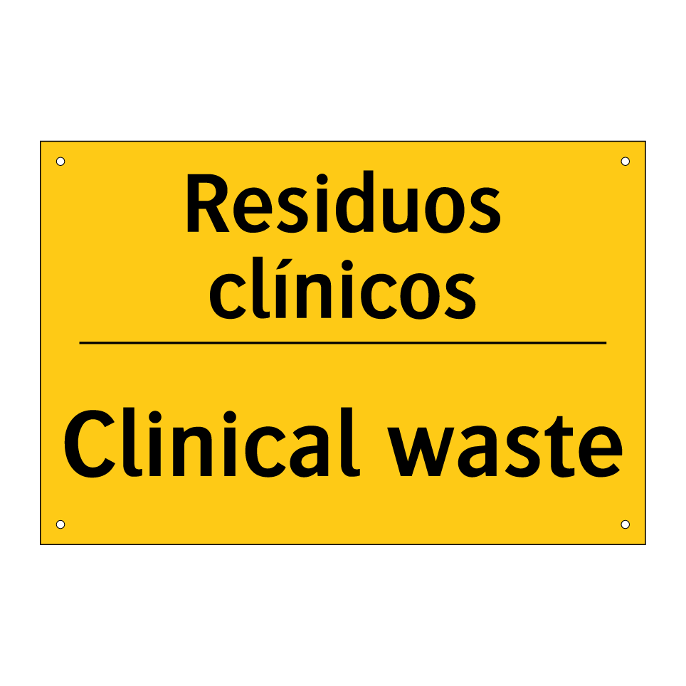 Residuos clínicos - Clinical waste