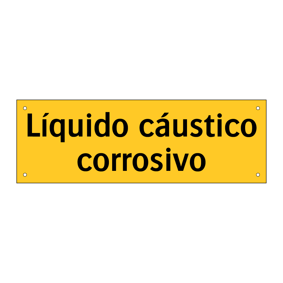 Líquido cáustico corrosivo