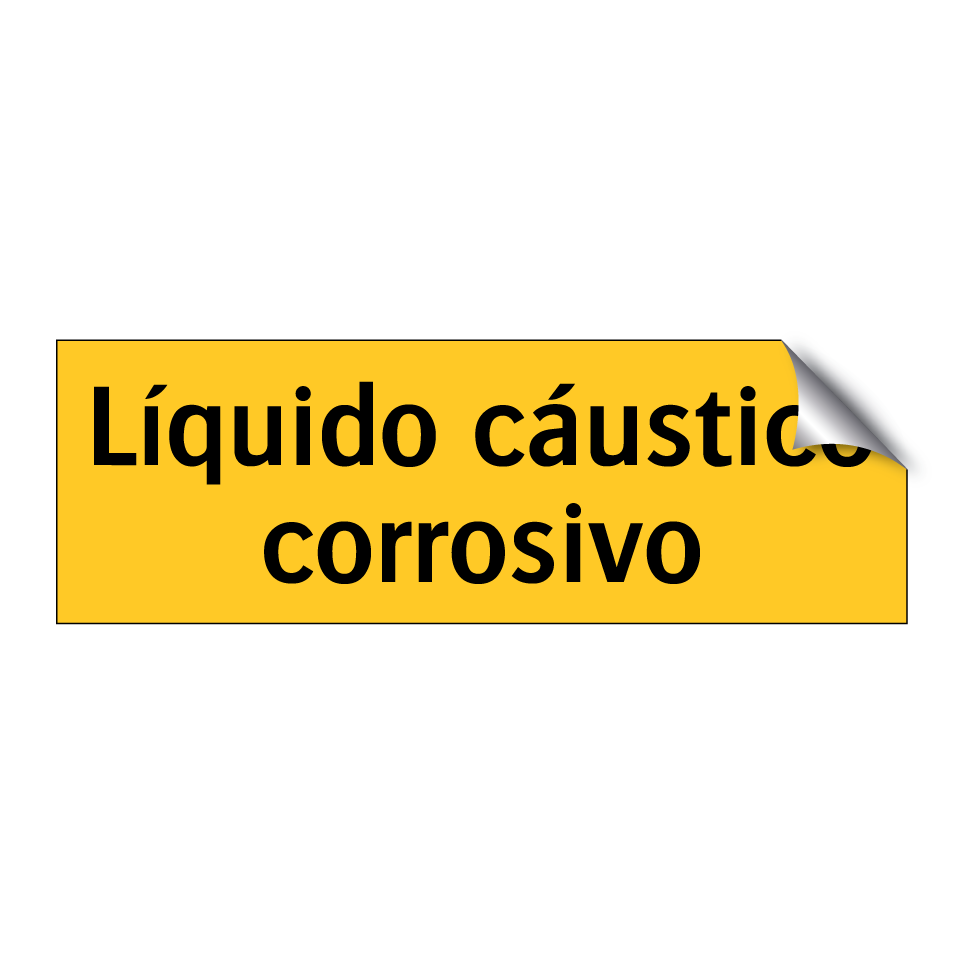 Líquido cáustico corrosivo