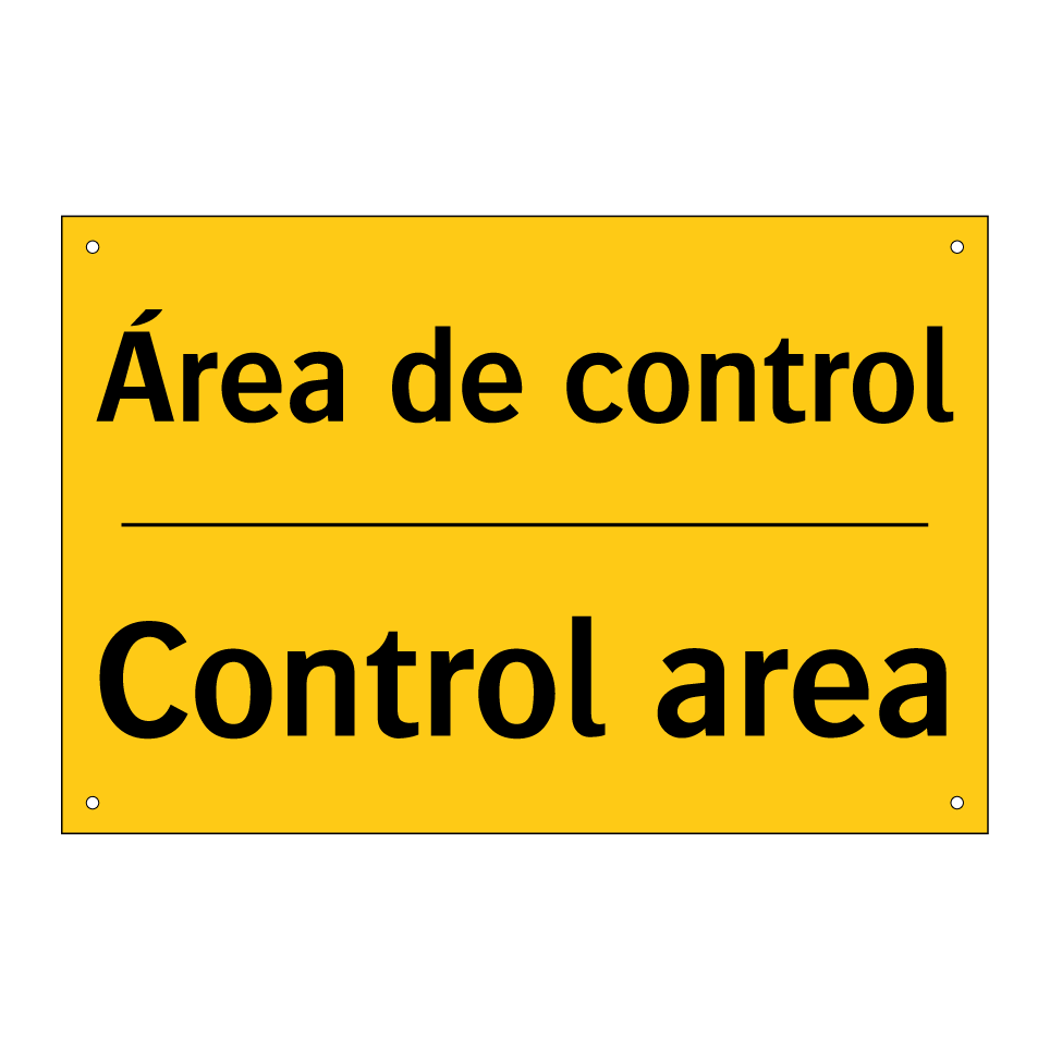 Área de control - Control area