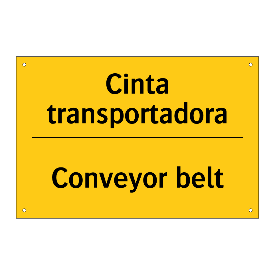 Cinta transportadora - Conveyor belt