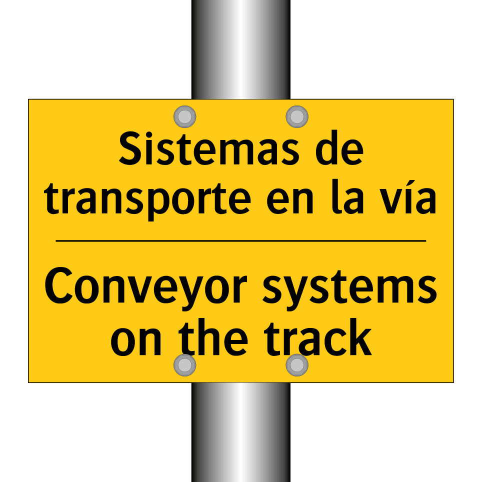 Sistemas de transporte en la vía - Conveyor systems on the track