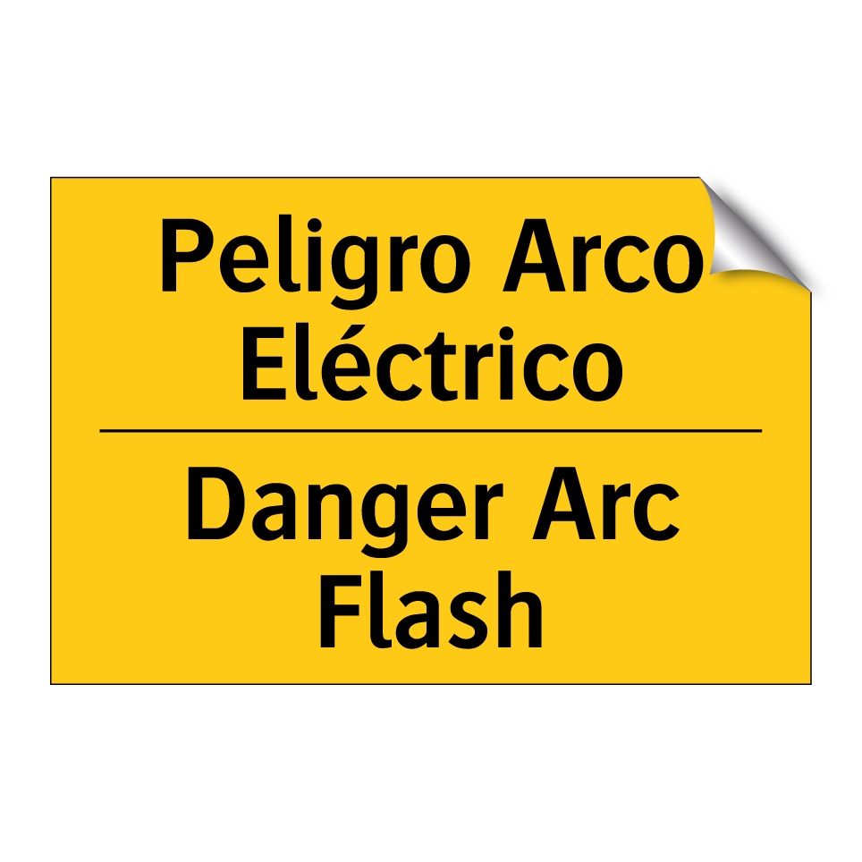Peligro Arco Eléctrico - Danger Arc Flash