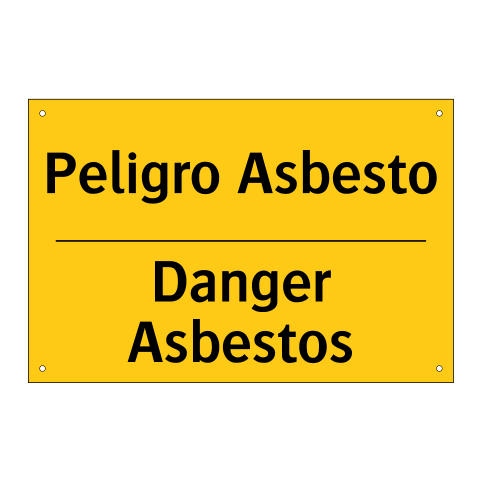 Peligro Asbesto - Danger Asbestos