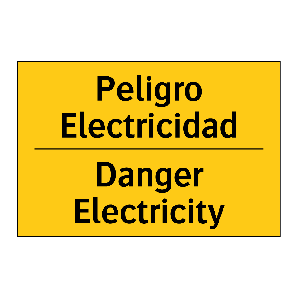 Peligro Electricidad - Danger Electricity