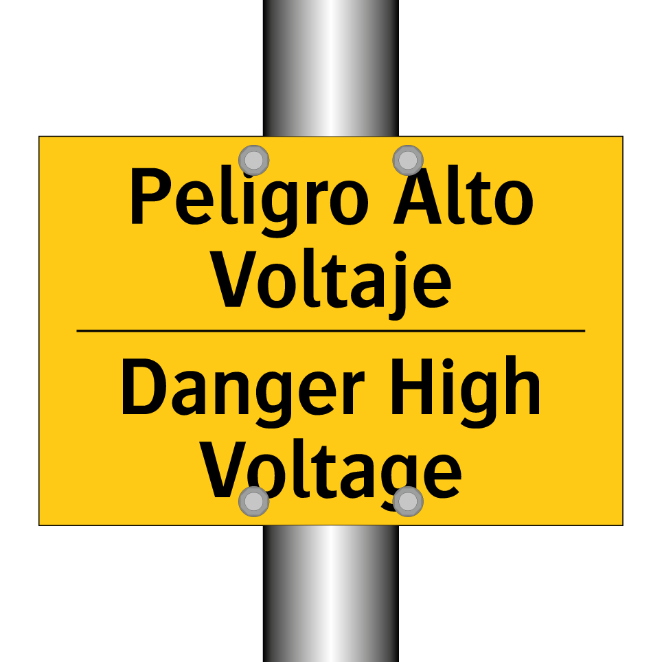 Peligro Alto Voltaje - Danger High Voltage