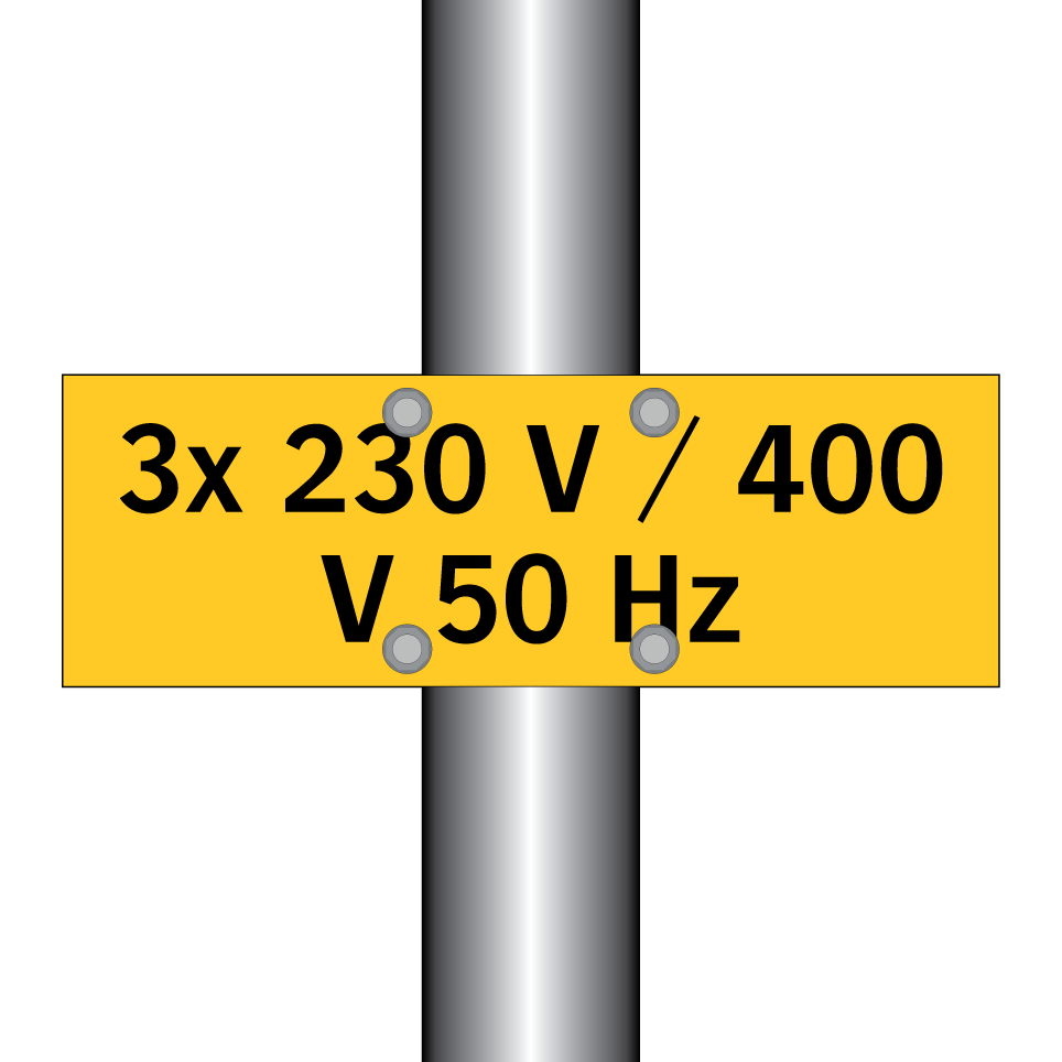 3x 230 V / 400 V 50 Hz