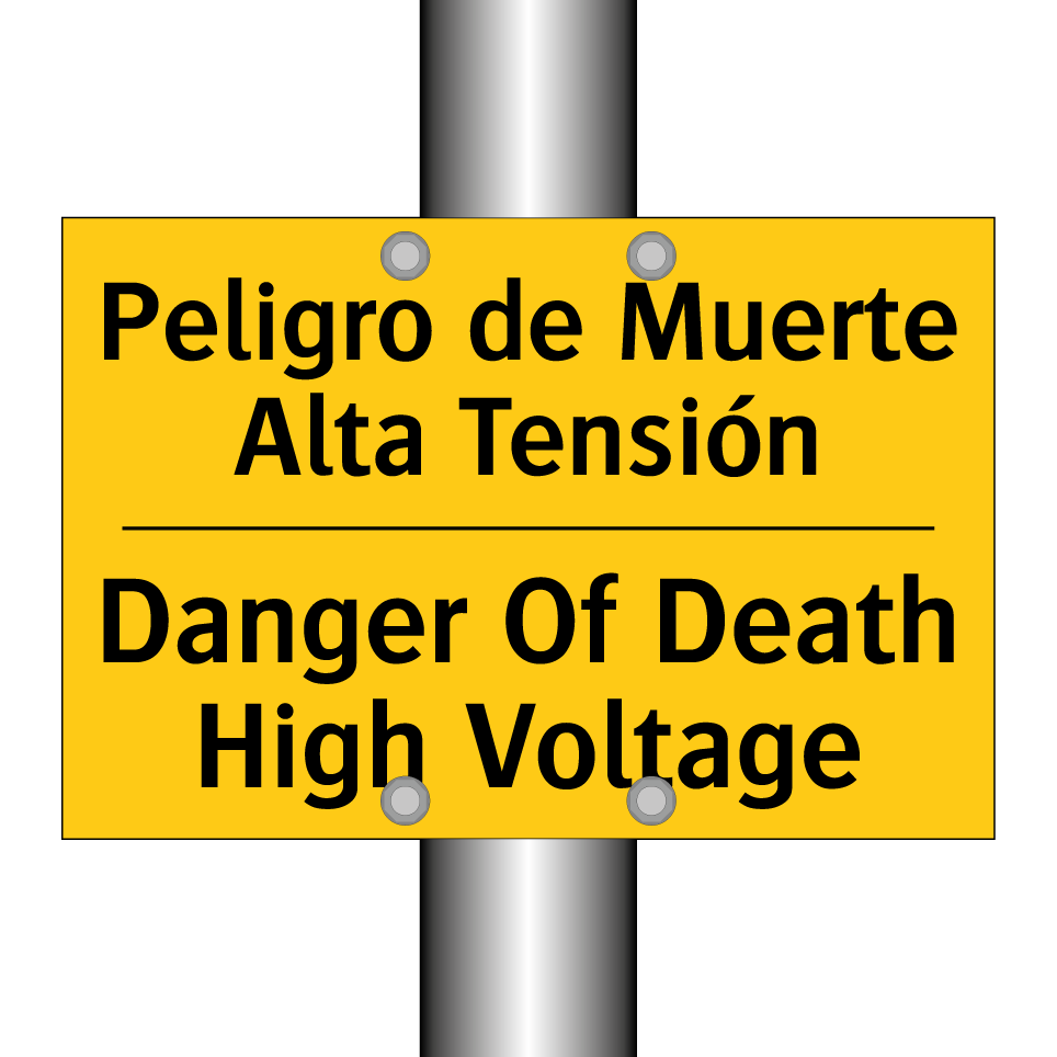 Peligro de Muerte Alta Tensión - Danger Of Death High Voltage