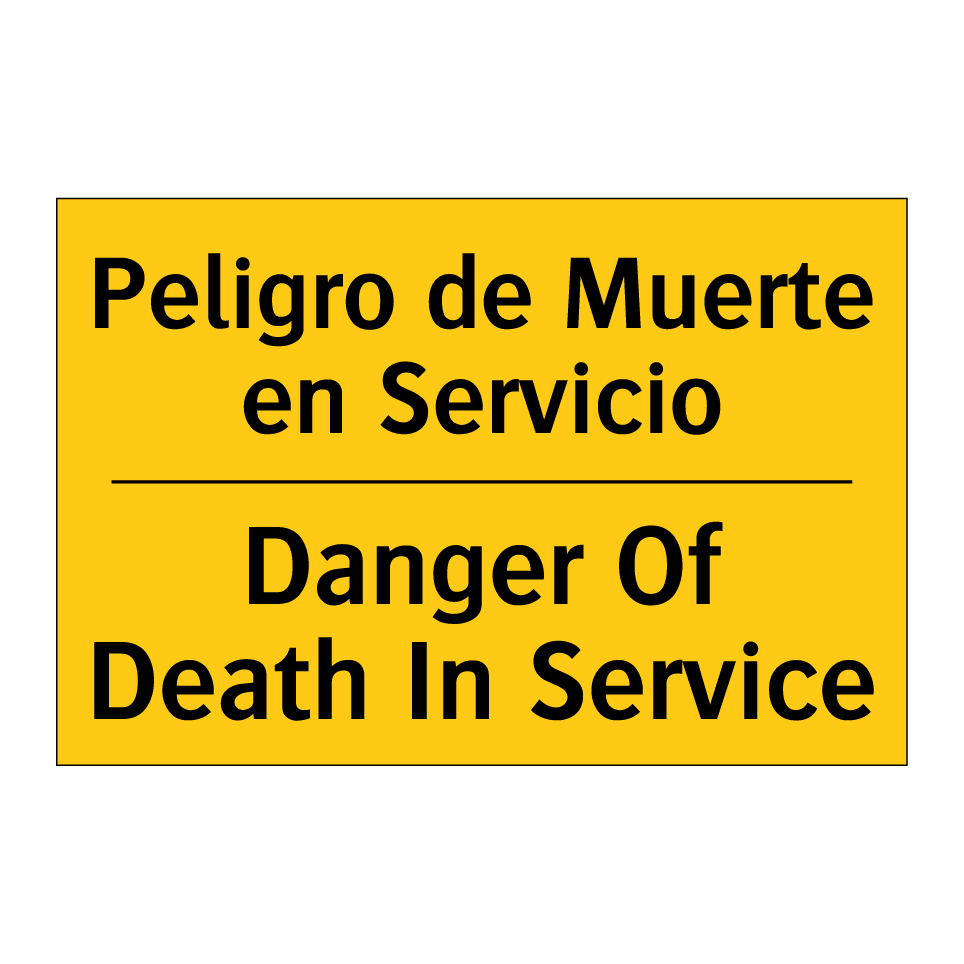Peligro de Muerte en Servicio - Danger Of Death In Service