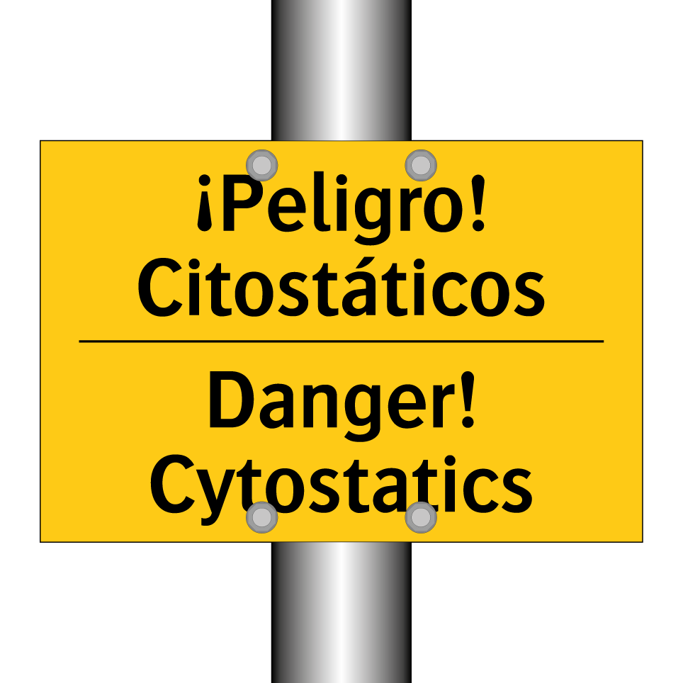 ¡Peligro! Citostáticos - Danger! Cytostatics