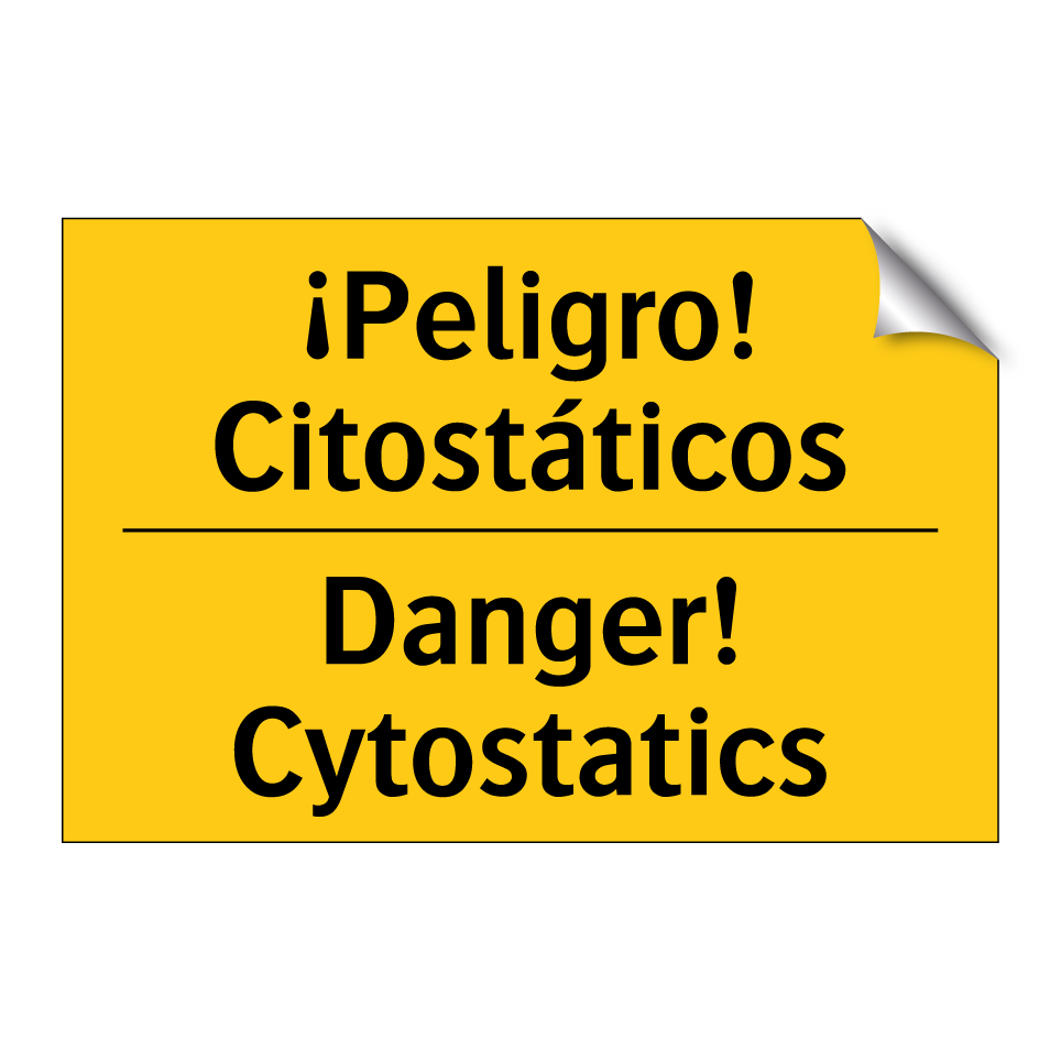 ¡Peligro! Citostáticos - Danger! Cytostatics