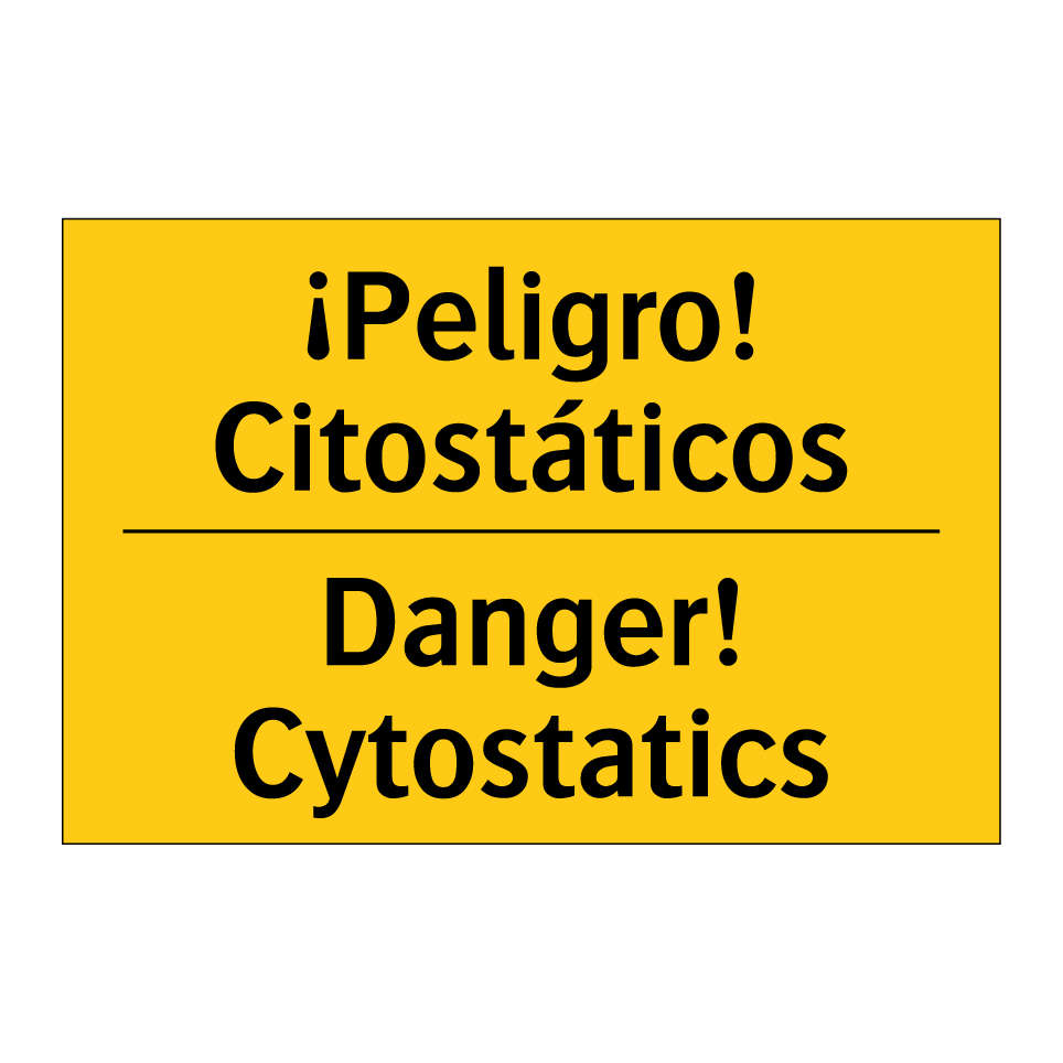 ¡Peligro! Citostáticos - Danger! Cytostatics