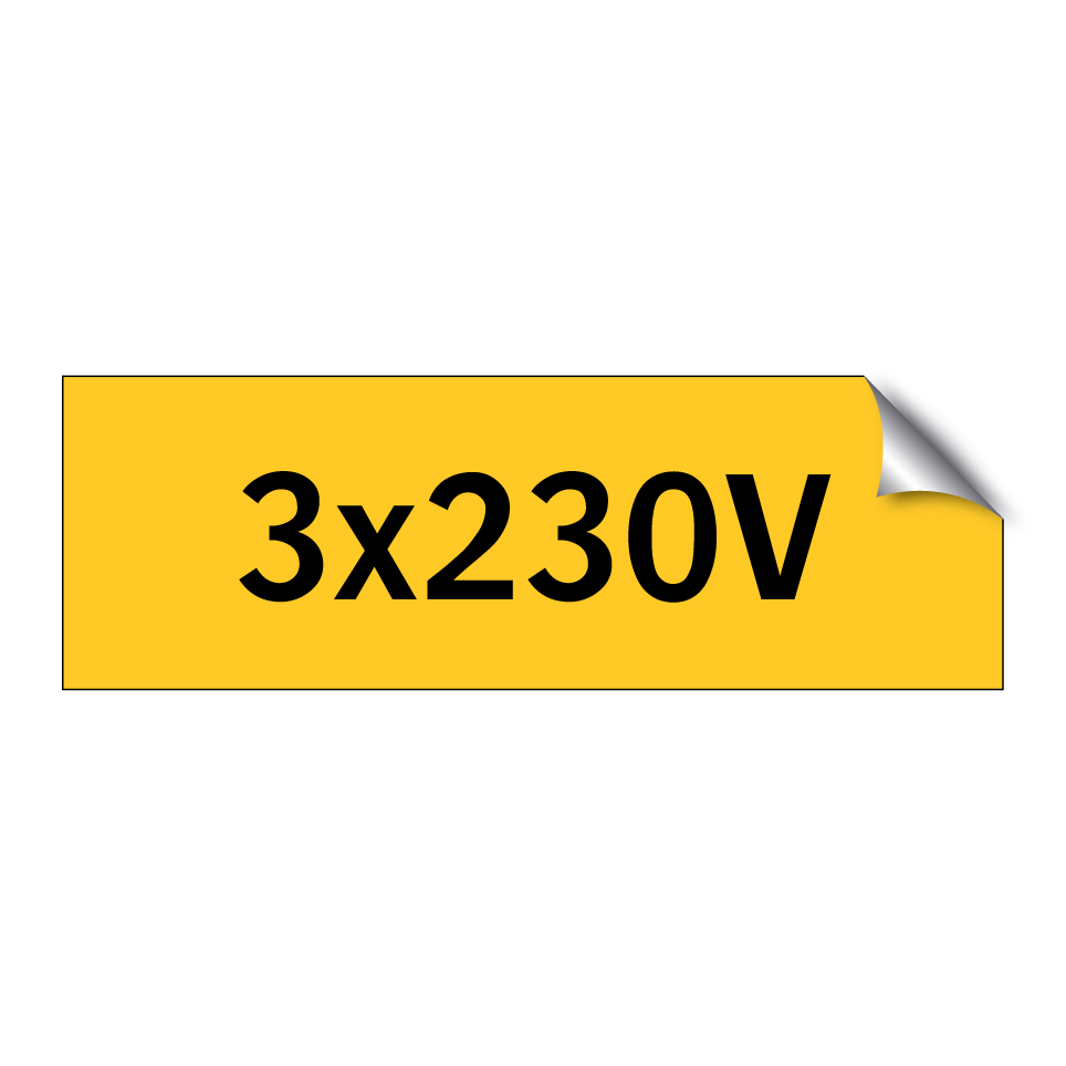 3x230V