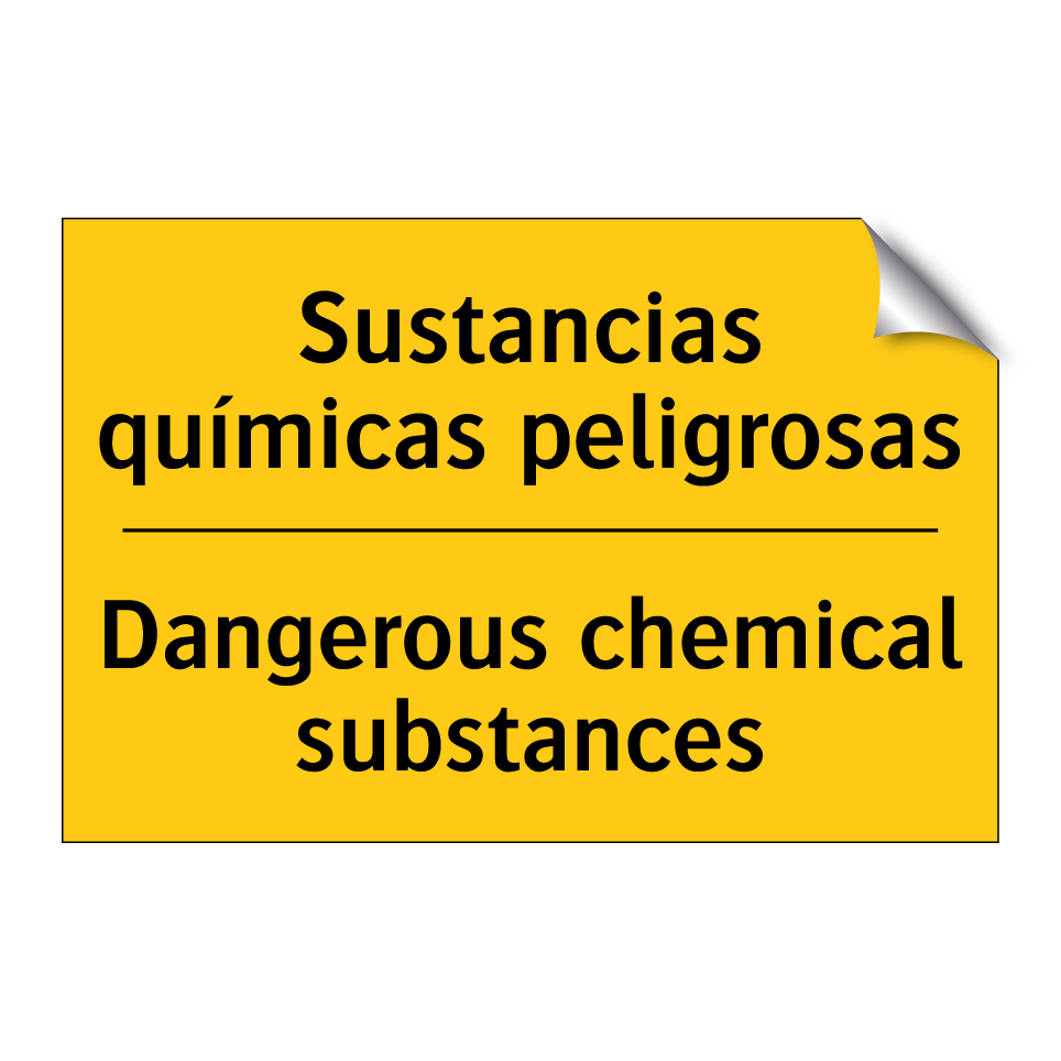 Sustancias químicas peligrosas - Dangerous chemical substances
