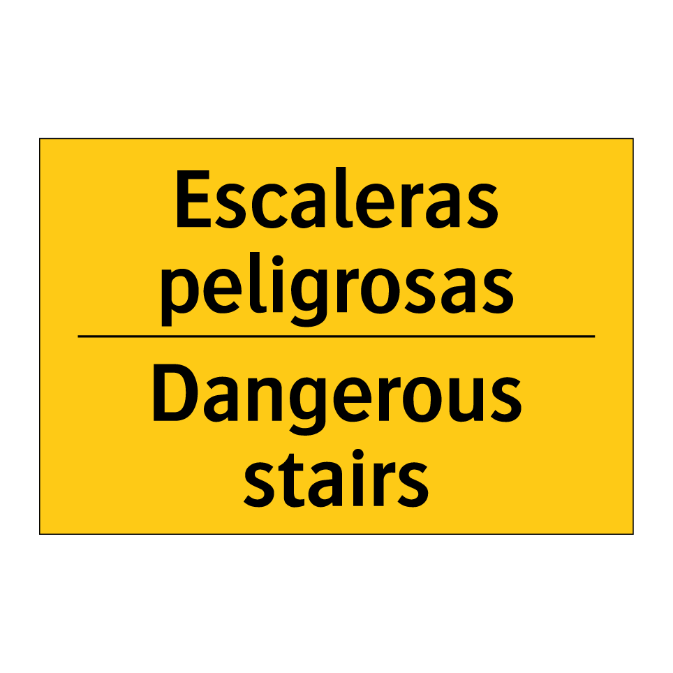 Escaleras peligrosas - Dangerous stairs