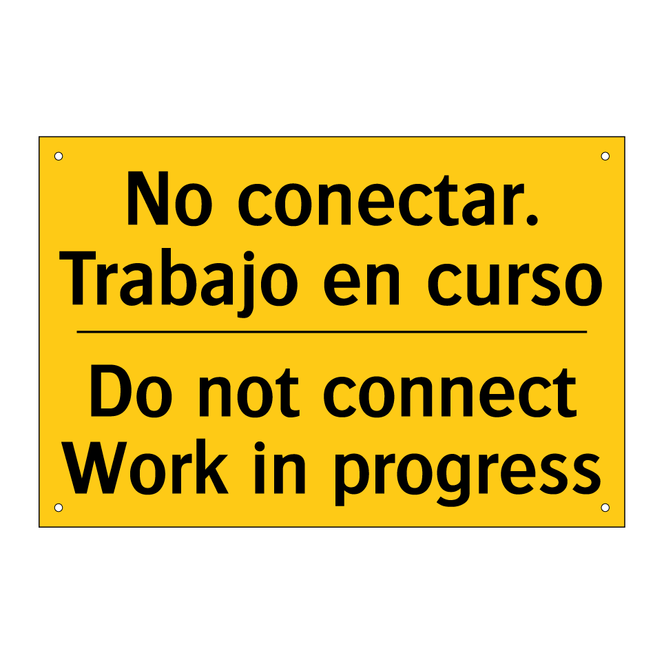 Do not connect Work in progress - Do not connect Work in progress