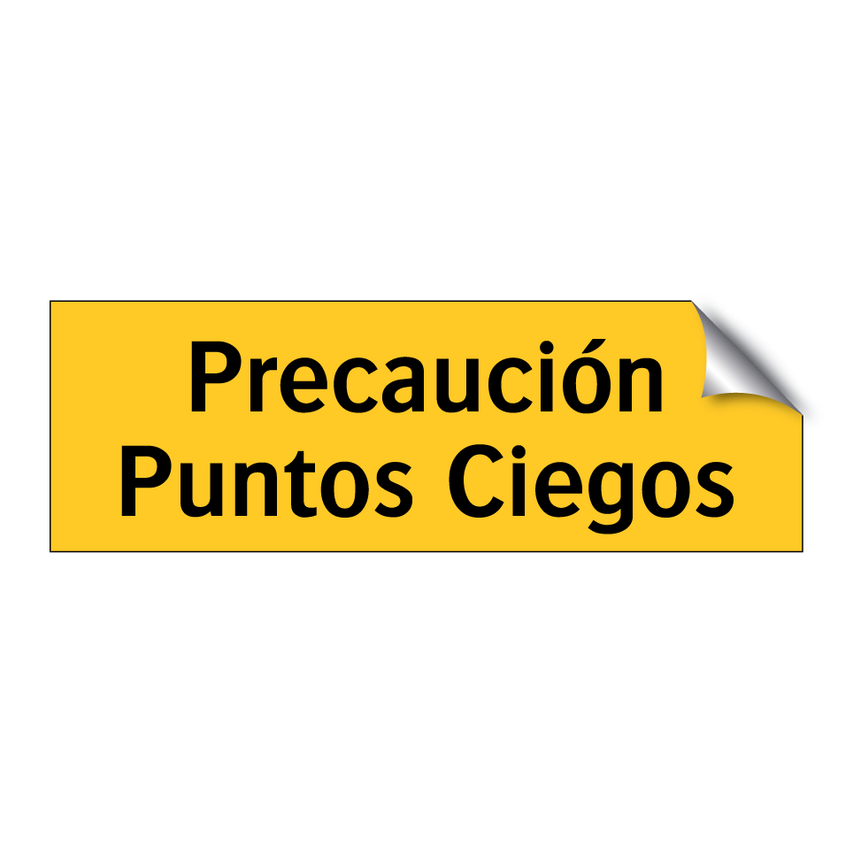 Precaución Puntos Ciegos