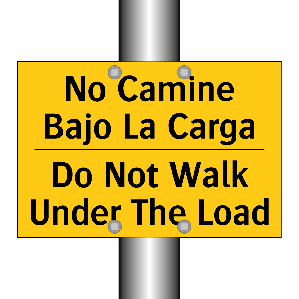 No Camine Bajo La Carga - Do Not Walk Under The Load