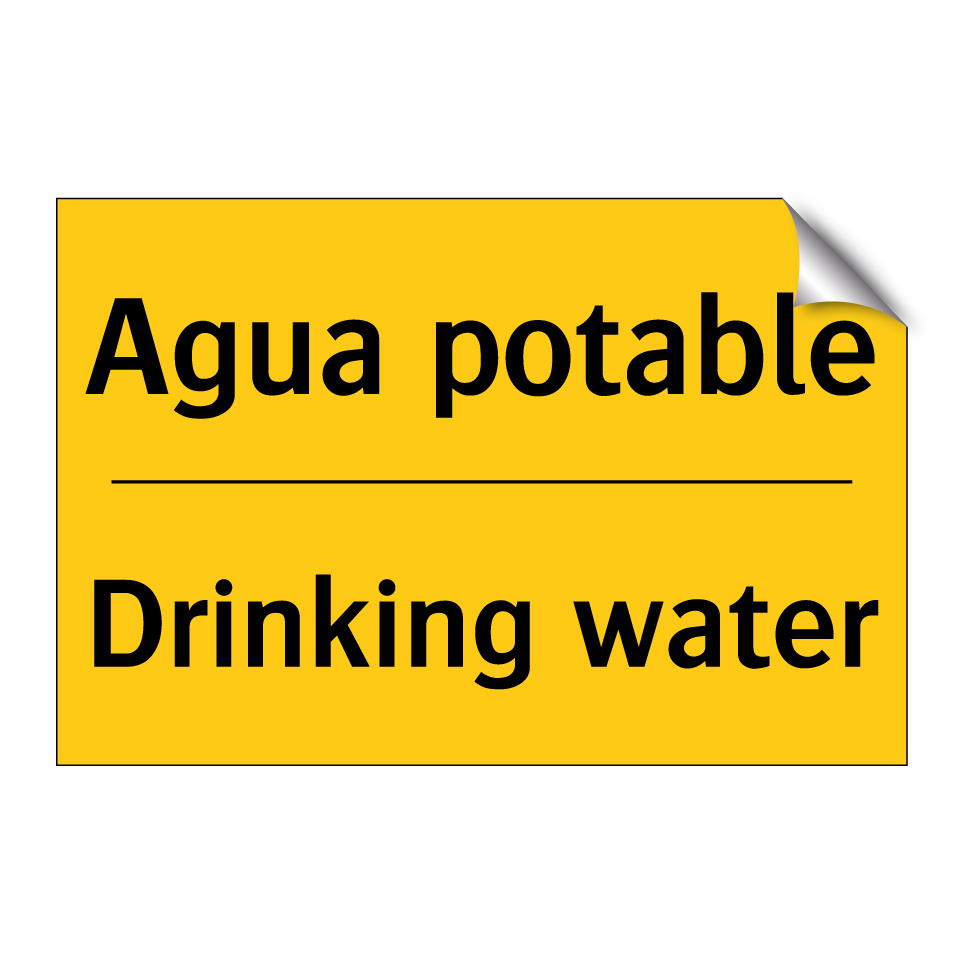 Agua potable - Drinking water