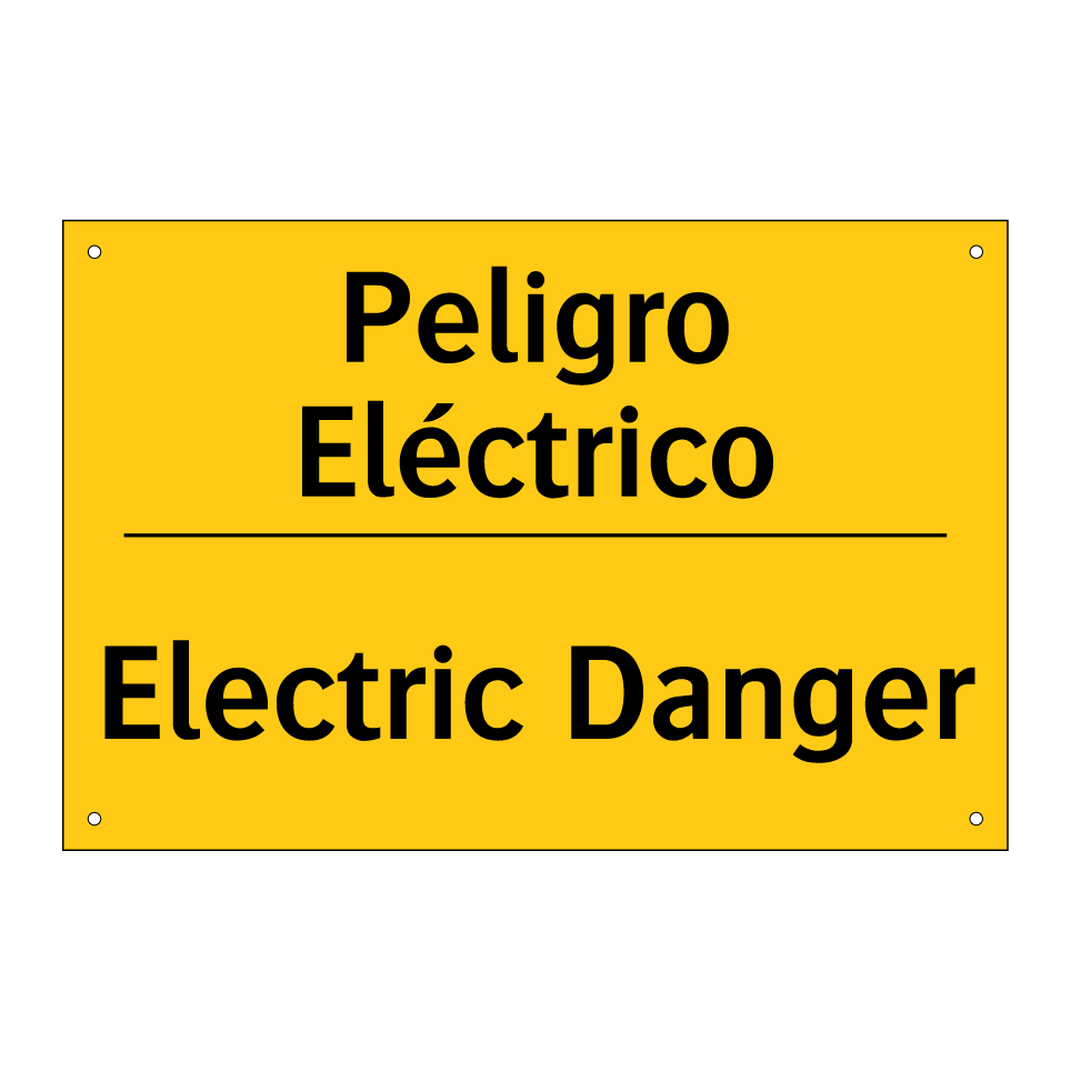 Peligro Eléctrico - Electric Danger