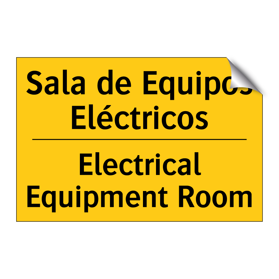 Sala de Equipos Eléctricos - Electrical Equipment Room