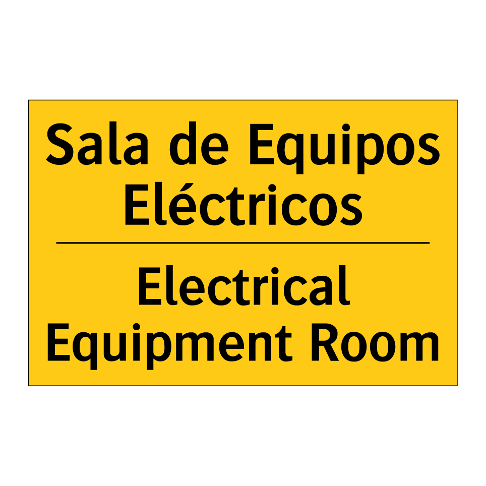 Sala de Equipos Eléctricos - Electrical Equipment Room
