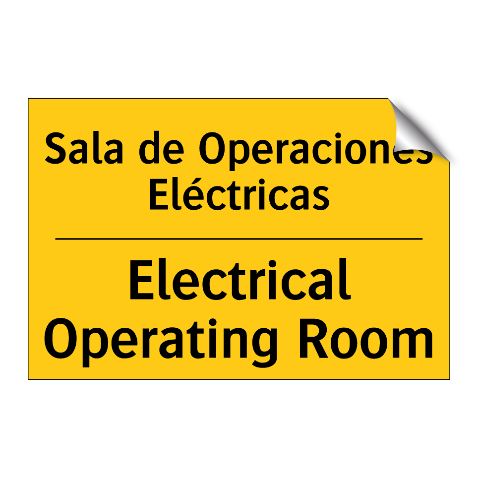 Sala de Operaciones Eléctricas - Electrical Operating Room