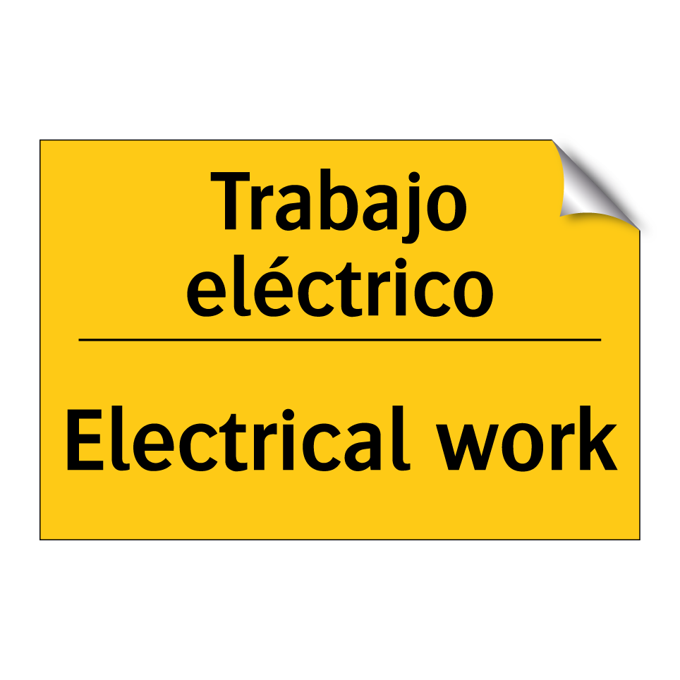Trabajo eléctrico - Electrical work