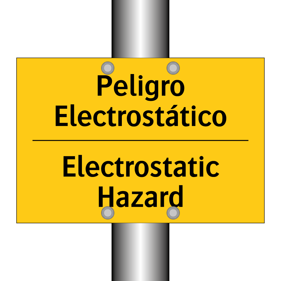 Peligro Electrostático - Electrostatic Hazard