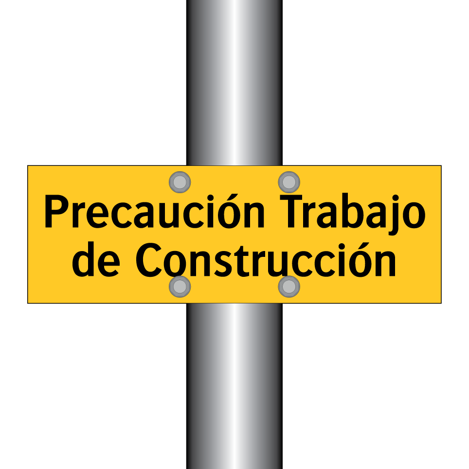 Precaución Trabajo de Construcción
