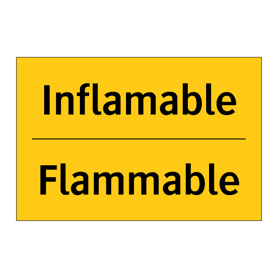 Inflamable - Flammable