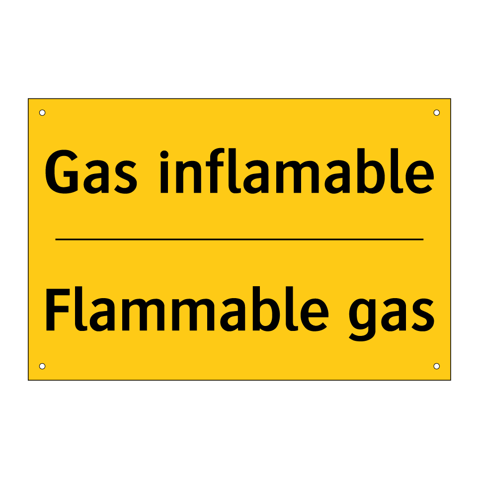 Gas inflamable - Flammable gas